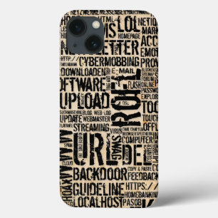 Case-Mate iPhone Case Dictionnaire d'ordinateur - vintage