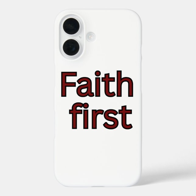 Coques Case-Mate iPhone Dicton religieux de foi (Verso)