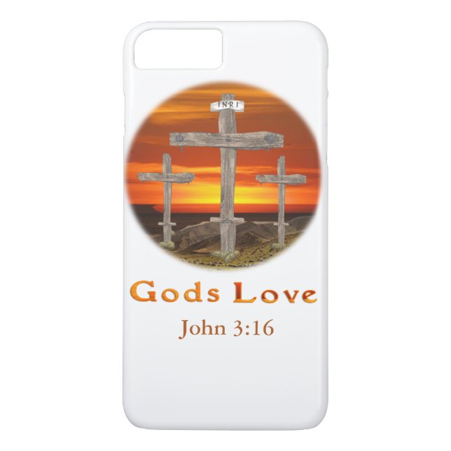 Coques Case-Mate iPhone Dieu aime (Dos)