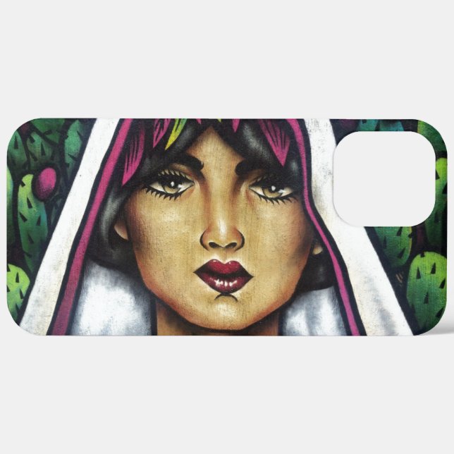 Coques Case-Mate iPhone Dieu bénisse le Mexique (Retour (horizontal))