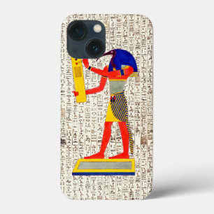 Case-Mate iPhone Case Dieu égyptien ancien Thoth Thoth Hiéroglyphes Desi