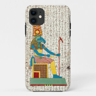Etui iPhone Case-Mate Dieu égyptien antique Amun Hiéroglyphics Design