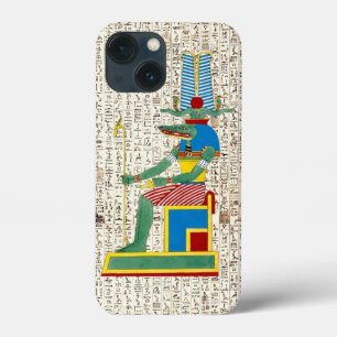 Case-Mate iPhone Case Dieu égyptien antique Sobek Hiéroglyphes Design