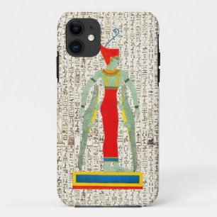 Coques Pour iPhone Dieu égyptien antique Sobek Hiéroglyphes Design