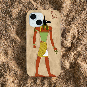 Coque Pour iPhone 15 Dieu égyptien Anubis