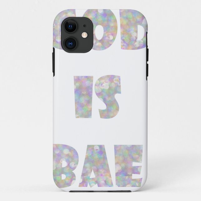 Coques Case-Mate iPhone dieu est né (Dos)