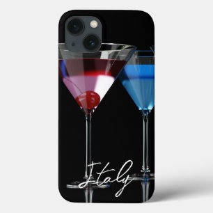 Case-Mate iPhone Case Différents cocktails dans des lunettes à martini n