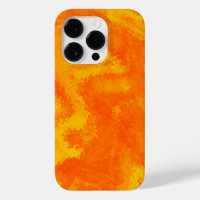 Diffusion Abstraite orange jaune
