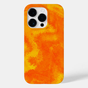 Coque Case-Mate iPhone Diffusion Abstraite orange jaune