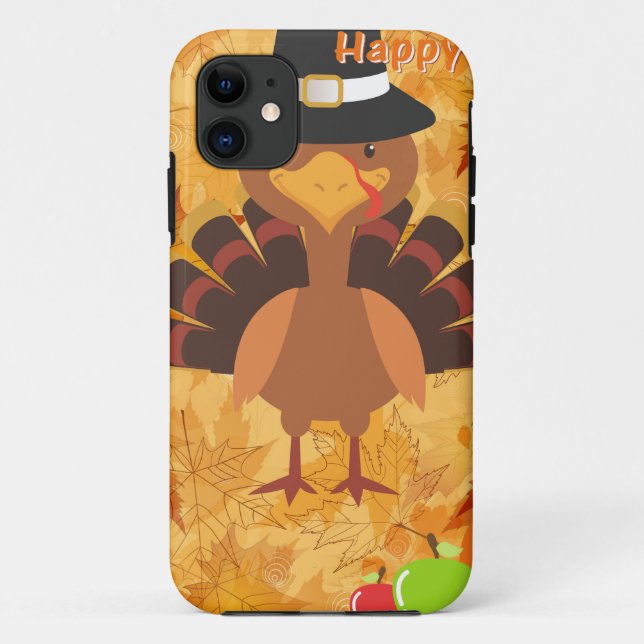 Coques Case-Mate iPhone dinde bon thanksgiving (Dos)