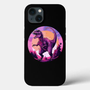 Case-Mate iPhone Case Dinosaure Alien vintage dans l'espace extra-atmosp