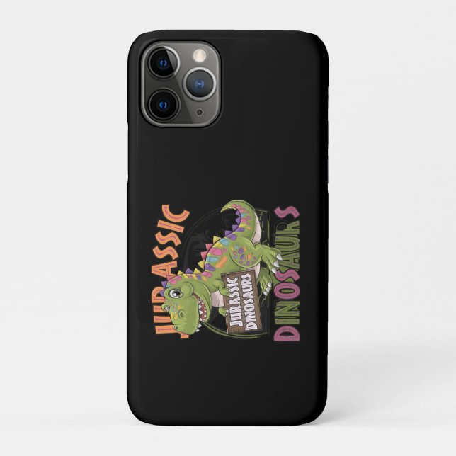Coques Case-Mate iPhone dinosaure jurassique (Dos)