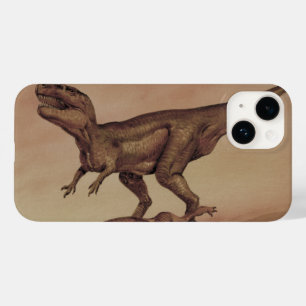 Coque Pour iPhone 14 Dinosaures Vintage, Giganotosaurus carnivore