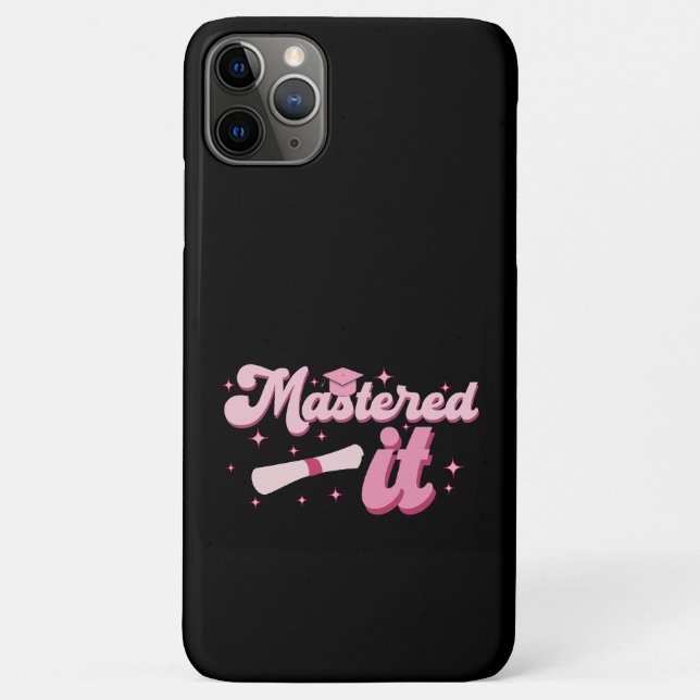 Coques Case-Mate iPhone Diplômé Maîtrise Diplômé MBA Diplômé (Dos)