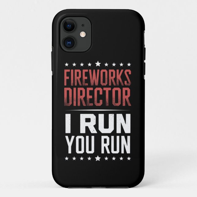 Coques Case-Mate iPhone Directeur de Feu d'Artifice Je cours vous courez d (Dos)