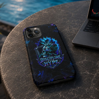 Case-Mate iPhone Case Discipline Plutôt que Battage Bitcoin Pinceau Bleu