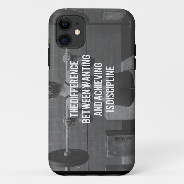 Coques Case-Mate iPhone Discipline - voulant contre la réalisation, la (Dos)
