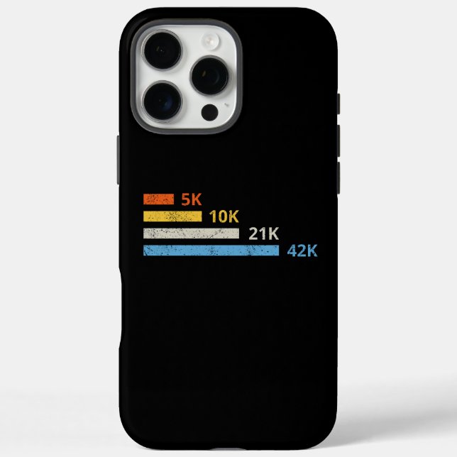 Coques Case-Mate iPhone Distances de course II - 5K 10K 21K 42K Marathoner (Verso)