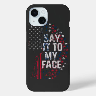 Coque Case-Mate iPhone Dites-Le À Mon Visage Campagne Kamala Harris 2024