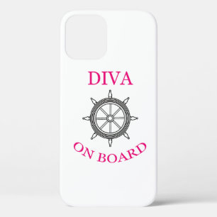 Case-Mate iPhone Case "Diva à bord"