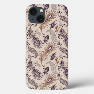 iPhone 13 Coque Divers motif de plume