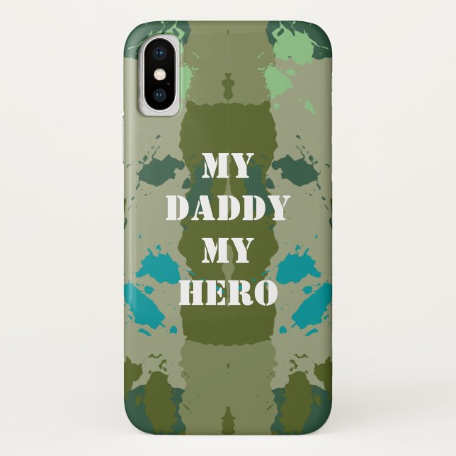 Coques Case-Mate iPhone Diverse green colors background (Dos)