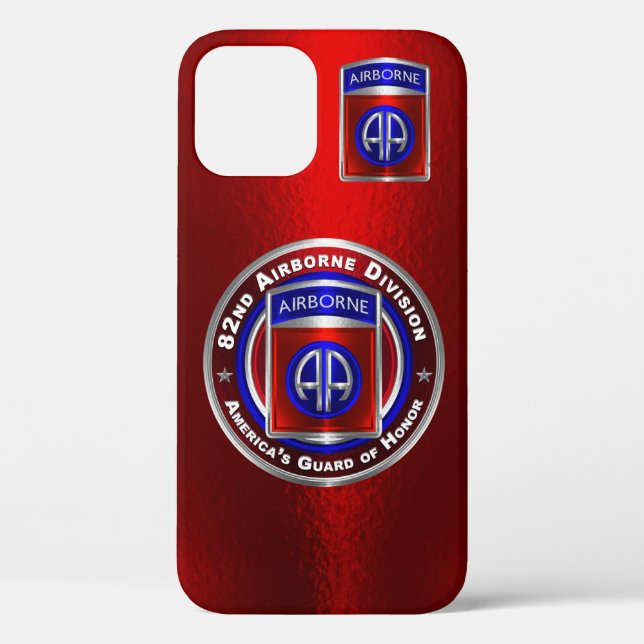 Coques Case-Mate iPhone Division aéroportée 82 personnalisée (Verso)