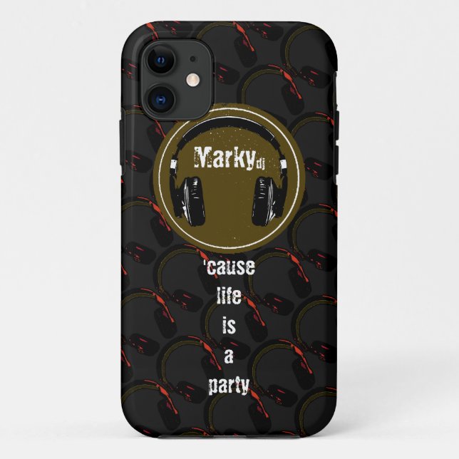 Coques Case-Mate iPhone dj personnalisé (Dos)