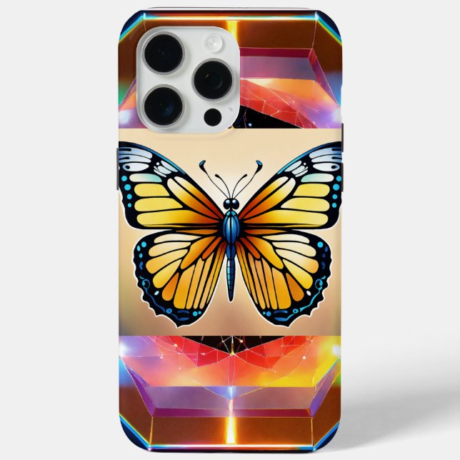 Coques Case-Mate iPhone DJ Vibes & Butterfly Dreams - iPhone 15 Pro Max Ca (Verso)