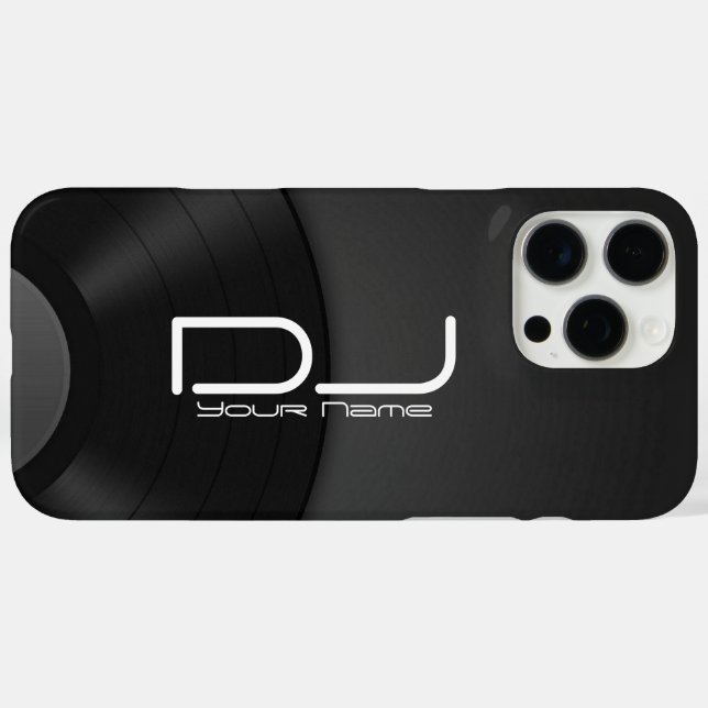 Coques Case-Mate iPhone DJ Vinyle (Verso (horizontal))