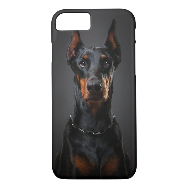Coques Case-Mate iPhone Doberman iPhone 7, à peine là (Dos)