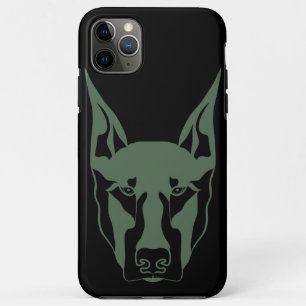 Case-Mate iPhone Case Doberman vert de l'armée