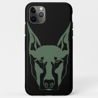 Case-Mate iPhone Case Doberman vert de l'armée