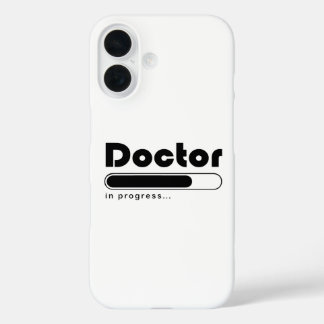 Coque Pour iPhone 16 Docteur en cours Drôle de barre de chargement de f