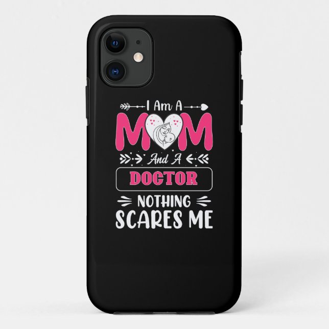 Coques Case-Mate iPhone Docteur Maman, Drôle Docteur Maman (Dos)