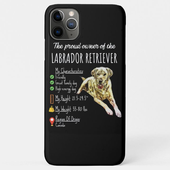 Coques Case-Mate iPhone Dog Lover | the Proud Owner Of Labrador Retriever (Dos)