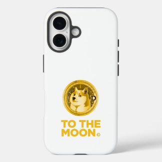 COQUE POUR iPhone 16 DOGECOIN À LA LUNE