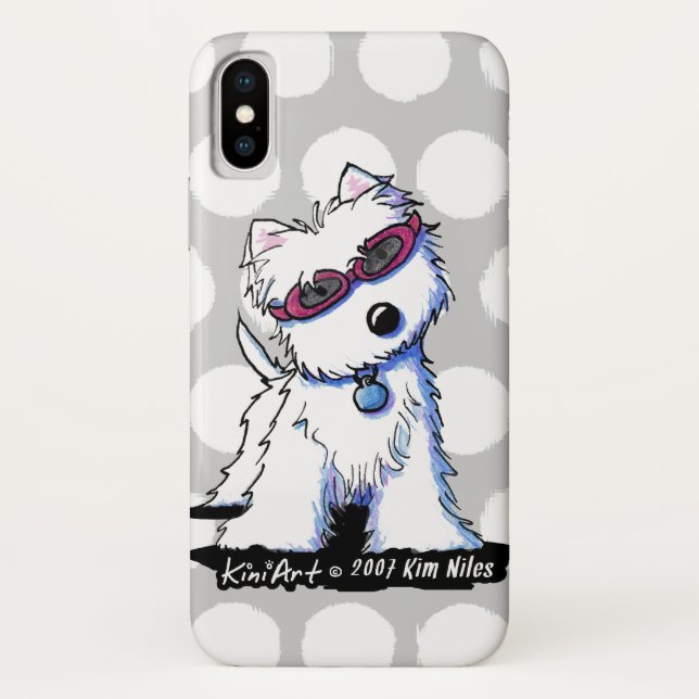 Coques Case-Mate iPhone Doggles Westie (Dos)