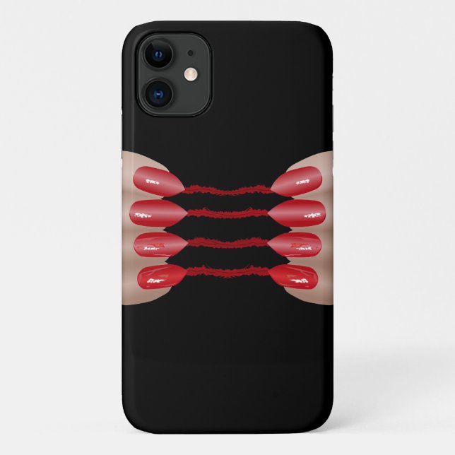 Coques Case-Mate iPhone Doigt de vampire V.2 (Dos)