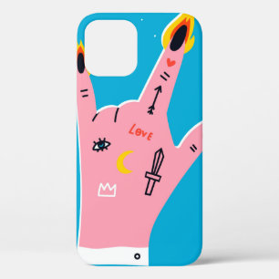 Case-Mate iPhone Case doigts de feu Abstraits