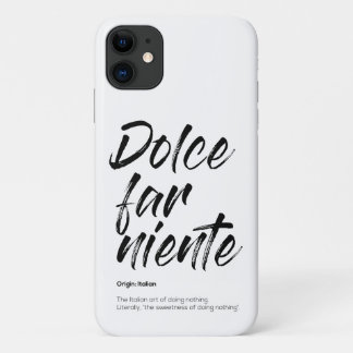 Case-Mate iPhone Case Dolce far niente - Couverture téléphonique (Blanc)