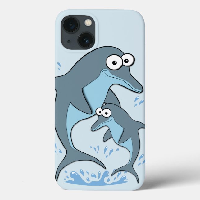 Coques Case-Mate iPhone Dolphins (Verso)