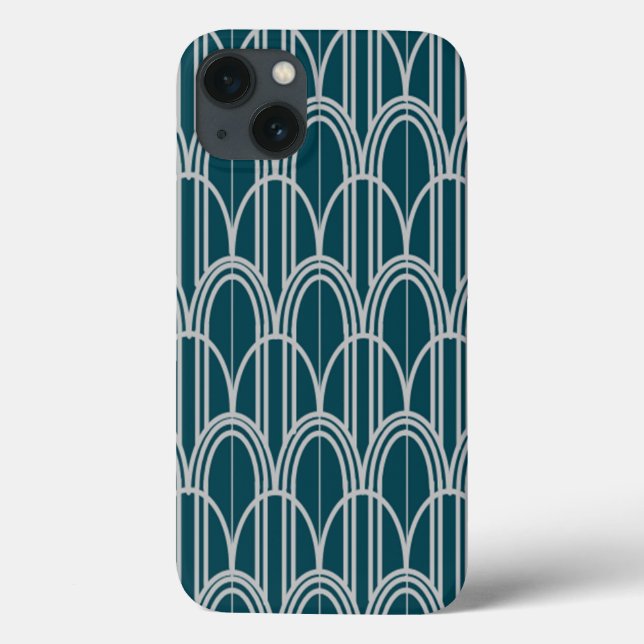 Coques Case-Mate iPhone Dômes Art Déco  (Verso)