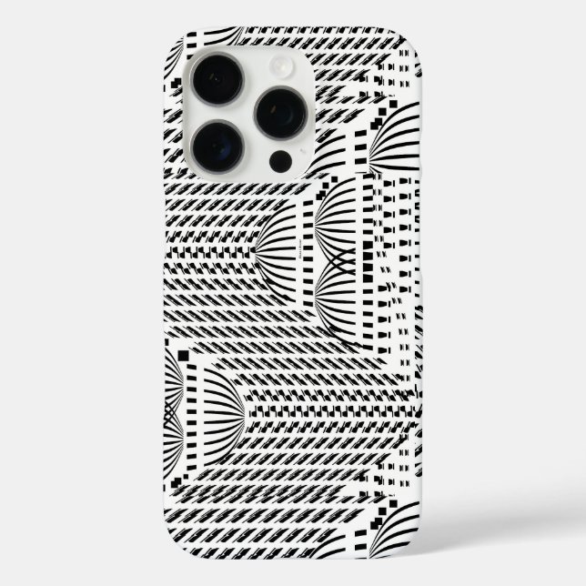 COQUES Case-Mate iPhone DÔMES NOIRS ET BLANCS (Verso)
