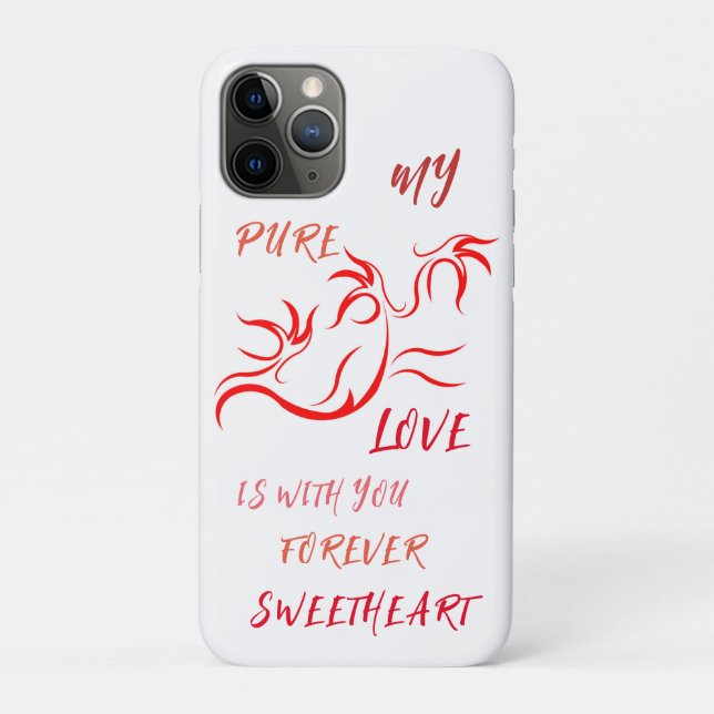 COQUES Case-Mate iPhone DON DE LA JOURNÉE DE VALENTINE POUR PETITE AMIE, F (Dos)