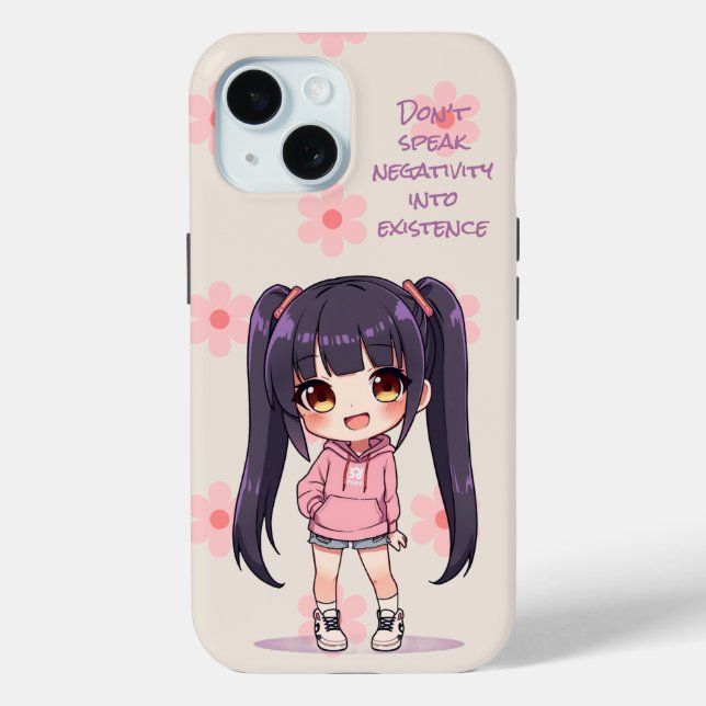 Coques Case-Mate iPhone Don’t speak negativity into existence (Verso)