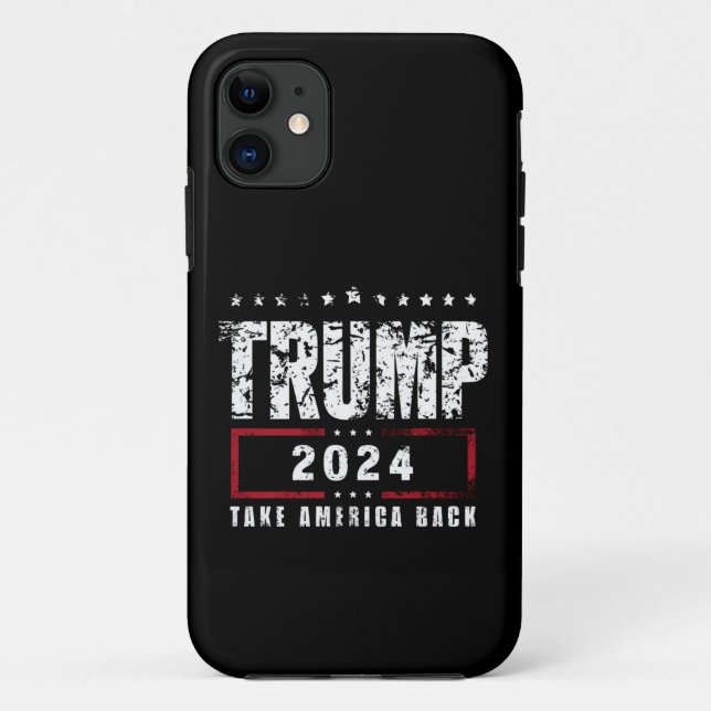 Coques Case-Mate iPhone Donald Trump 2024 redonne l'élection américaine (Dos)