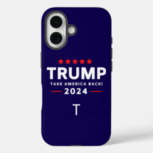 Coque Pour iPhone 16 Donald Trump 2024 redonne l'élection américaine