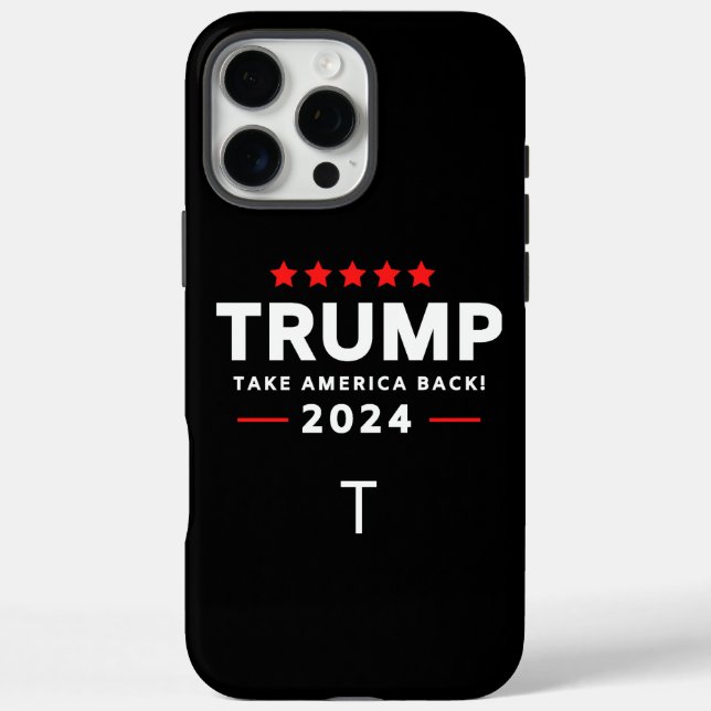 Coques Case-Mate iPhone Donald Trump 2024 redonne l'élection américaine (Verso)