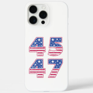 Coque iPhone 16 Pro Max Donald Trump 45-47